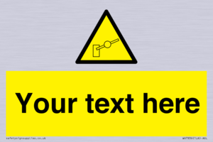 Custom warning barrier